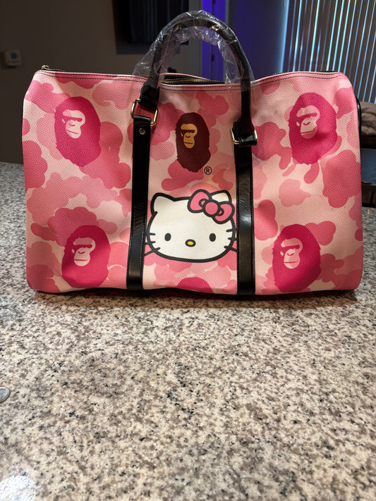hello kitty duffle bag